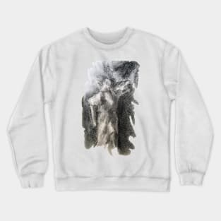 Figure Extending Hand Crewneck Sweatshirt